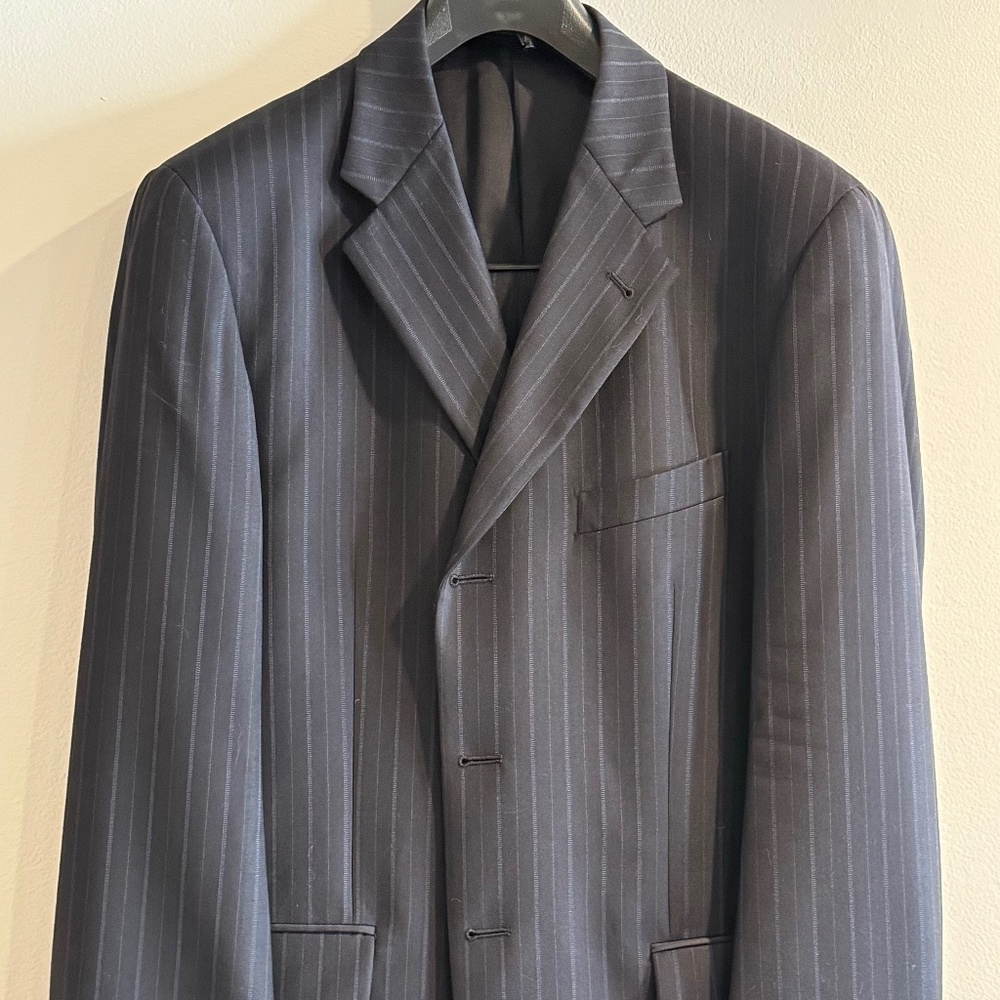 Joseph Abboud Three-Button Pinstripe Suit